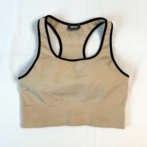 Oiselle Women's Beige Sports Bra Size M